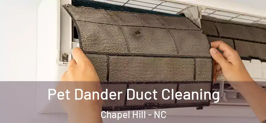 Pet Dander Duct Cleaning Chapel Hill - NC